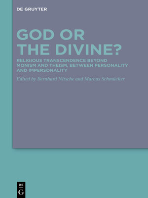 cover image of God or the Divine?